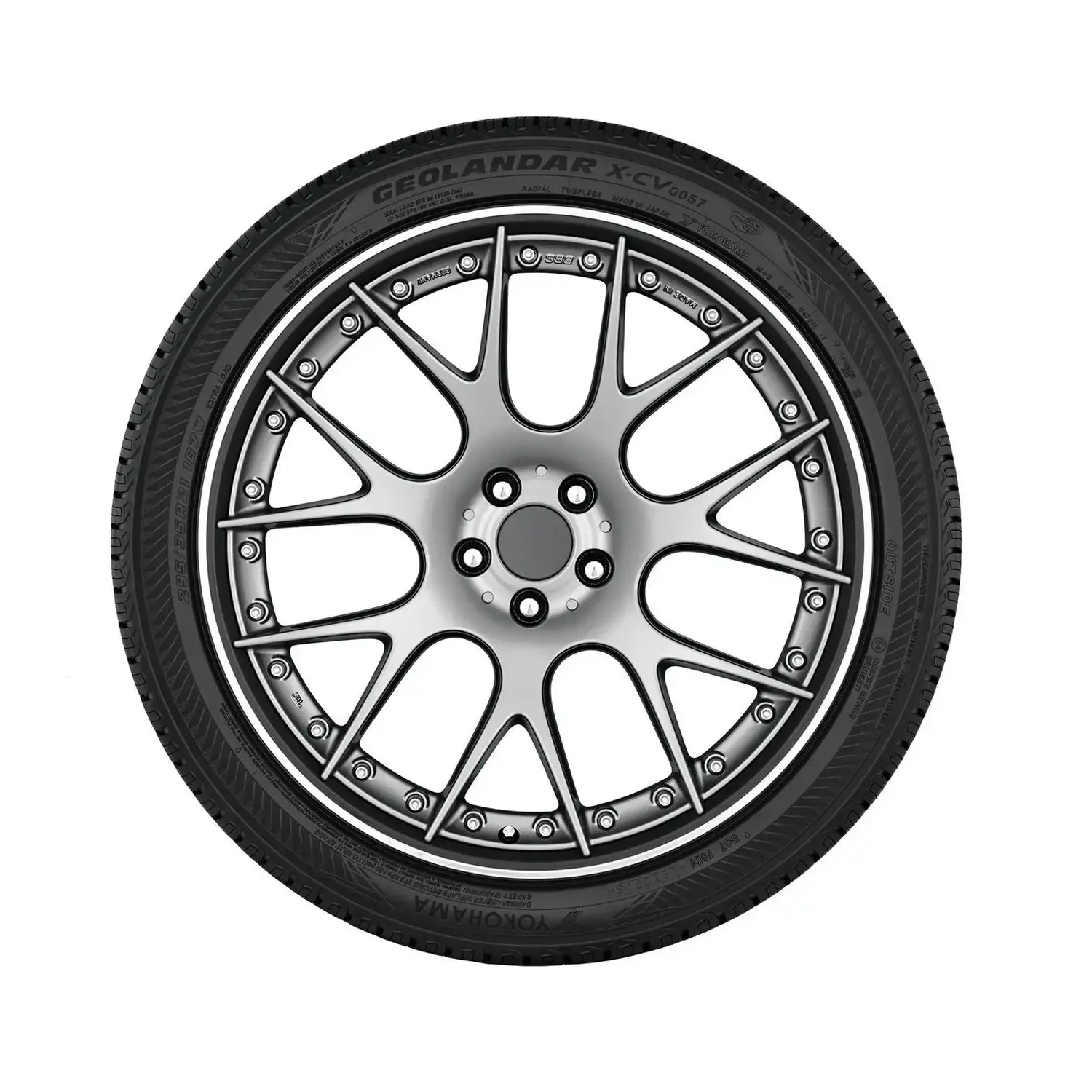 Yokohama Geolandar X-CV All Season 255_45R20 105W XL SUV_Crossover Tire - Image 2