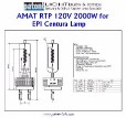 PAT/AMAT RTP 120V 2000W