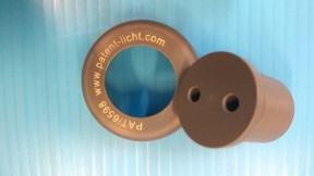 Aquafine 17489 Lamp Socket Cap with hole