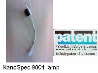 PAT/NanoSpec 9001 lamp