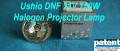 PAT/Ushio DNF 21V 150W Halogen Projector Lamp