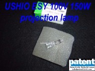 PAT/USHIO ESY 100V 150W projection lamp