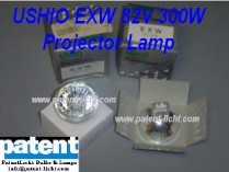 PAT/USHIO EXW 82V 300W Projector Lamp