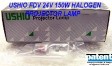 PAT/USHIO FDV 24V 150W HALOGEN PROJECTOR LAMP