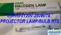 PAT/USHIO J120V-250W/79 PROJECTOR LAMP/BULB R7S