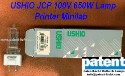PAT/USHIO JCP 100V 650W Lamp Printer Minilab