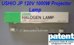 PAT/USHIO JP 120V 1000W Projector Lamp